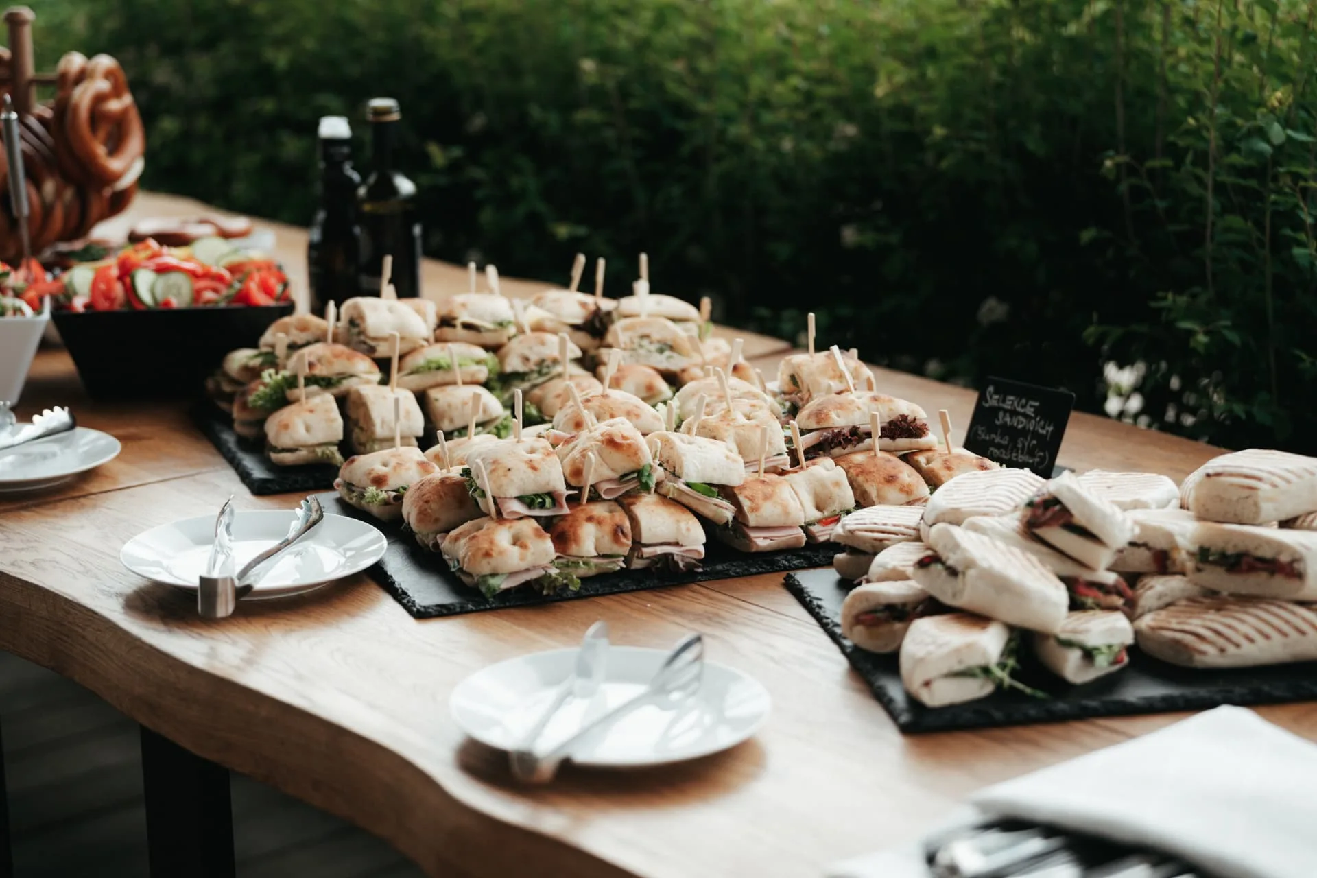 Catering s čerstvými sendviči